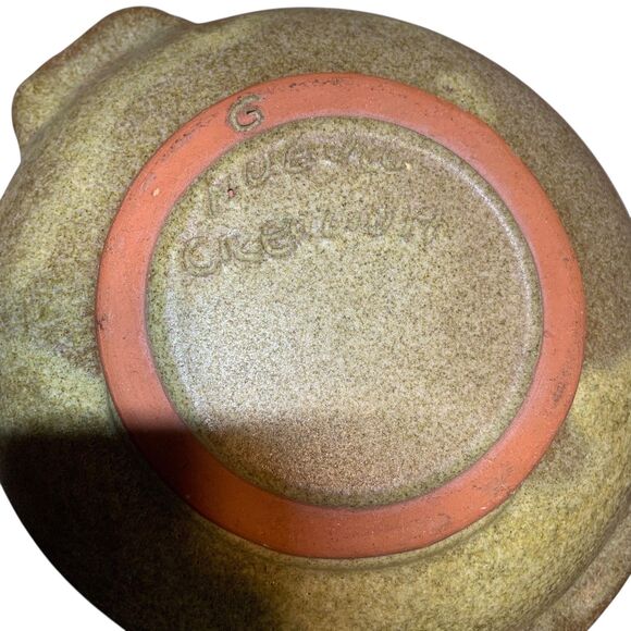 Handmade Studio Pottery Signed Shallow Bowl Earthy Tones Boho Neutral Style - Picture 9 of 9